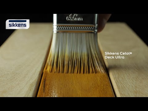 Transformation with Sikkens Cetol® Deck Ultra | Colour Natural on Blackbutt Timber