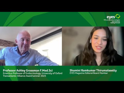 ESE EYES Amazing Scientists - Shamini Ramkumar Thirumalasetty interviews Prof. Ashley Grossman
