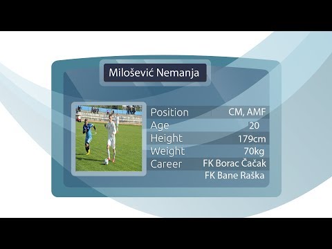 Milošević Nemanja Football CV