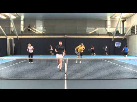 Cardio Tennis - Warm Up - Run the Lines