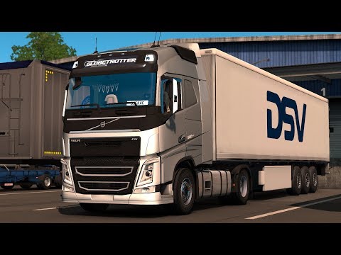 ETS 2 - Volvo FH 500 Euro 6 - Trip: Jönköping - Gdynia