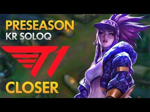 T1 Clozer AKALI vs SYNDRA SOLO Mid  - Patch 10.15 KR Ranked