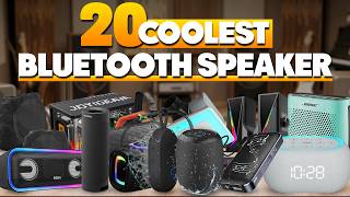 20 Coolest Bluetooth Speakers on Amazon You NEED in 2026!