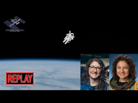 REPLAY: Final spacewalk with Christina Koch & Jessica Meir (1/20/2020)