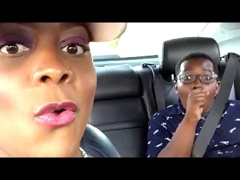 Kid Gets Caught Flipping Off His Mom #Hilarious 🖕🏿