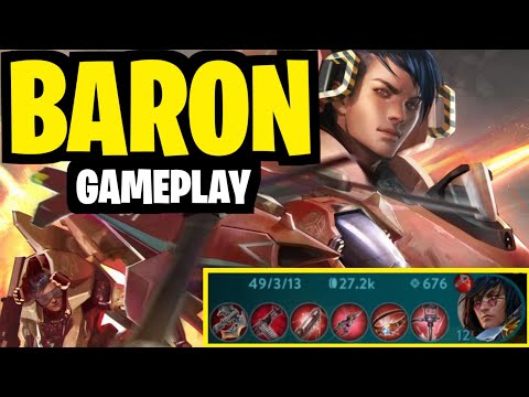 HYPERCARRY BARON - PROTECT BARON EDITION | VAINGLORY 5V5 |