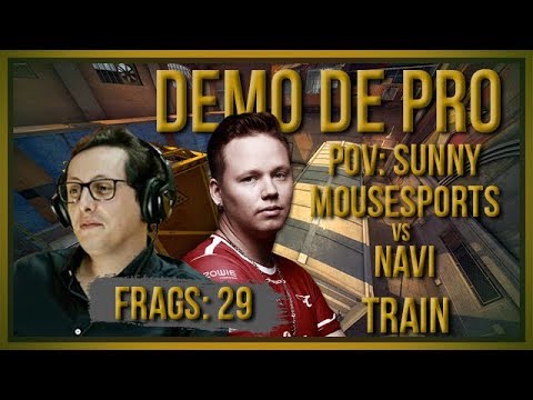 [PT] zorlaK Analisa: PoV SUNNY - MOUSESPORTS vs NAVI - TRAIN [Demo de Pro]