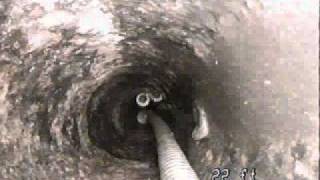 How to retrieve a lost cutter head in a drain line.avi