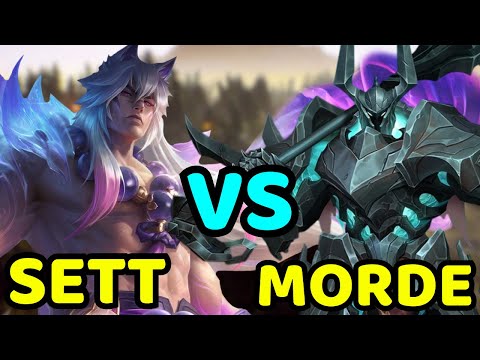 MORDEKAİSER VS SETT ( MORDEKAİSER NASIL EZİLİR! )