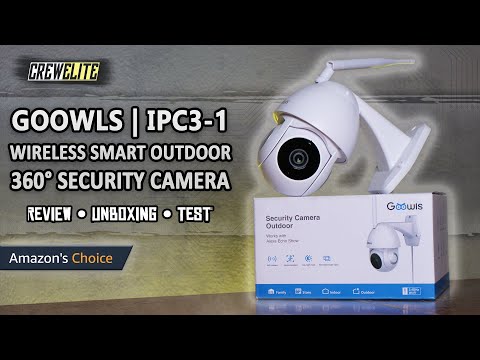 Goowls - Wireless Outdoor 360° 1080P Security Camera | With Pan/Tilt & Motion Tracking [REVIEW]