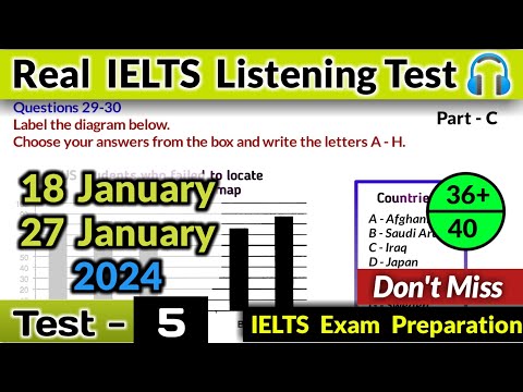 VERY HARD LISTENING TEST 2024 | BC & IDP REAL IELTS LISTENING TEST 2024 #listening #ieltslistening
