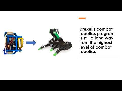 2024 Drexel MEM Senior Design Elevator Pitch Team #29