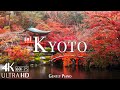 Kyoto, Japan 4K Autumn Relaxation Film - Meditation Relaxing Music - Natural Landscape