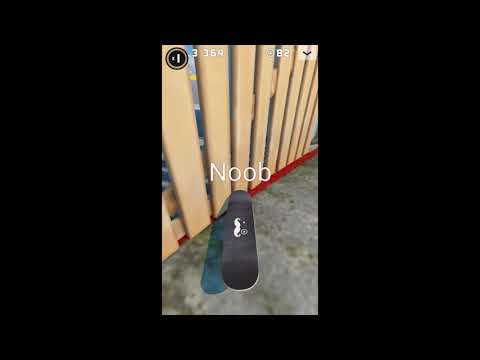 Noob vs pro vs hacker touch grind skate