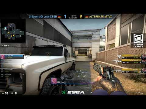 [GERMAN] ESEA MDL SEASON 30 UNICORNS OF LOVE VS ALTERNATE ATTAX | CACHE | CSGO 2019