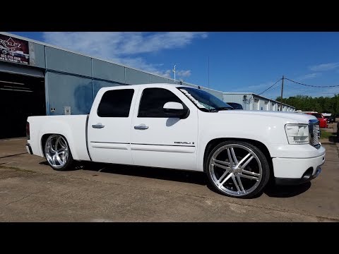 2007-2018 Silverado Coil Over Wishbone Installation Tucking Big Billet Wheels 26x12 Reverse Lip