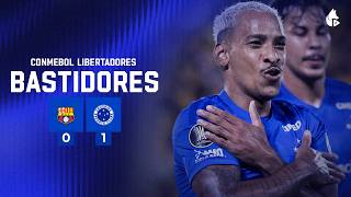 🦊 BASTIDORES | De volta à Libertadores, Cruzeiro bate o Barcelona-EQU na estreia