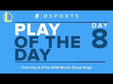 Play of the Day: 2016 Worlds Group Stage Day 8