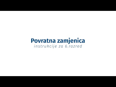 Instrukcije iz jezika - 6. razred - Povratna zamjenica