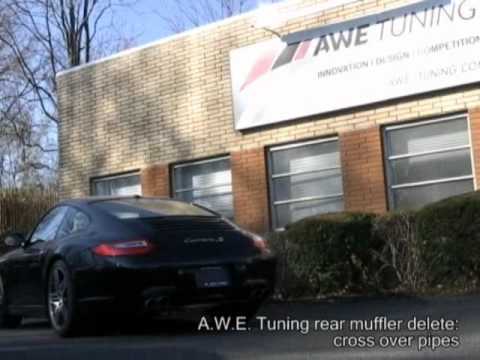 AWE Tuning 997.2/997.2S Crossover Pipe
