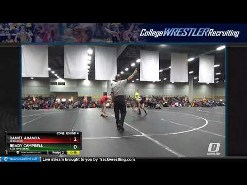 G 7-8 105 Brady Campbell Icon Wrestling Vs Daniel Aranda DeKalb WC