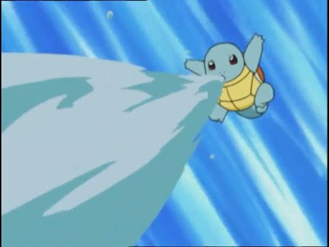 All of Ash's Squirtle's battles in the Johto League