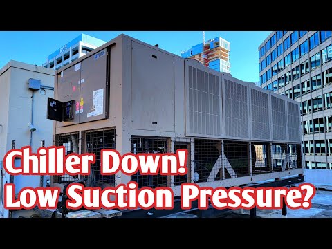 Tripping Low Pressure York Air Cooled Chiller Down