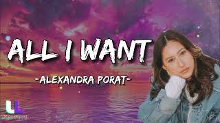 All I Want - Kodaline (Lyrics) - [Cover by Alexandra Porat]