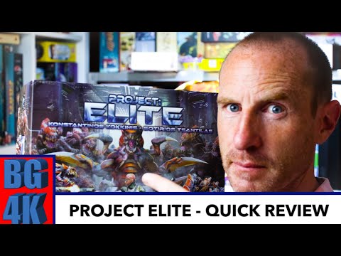 Project Elite - Boardgames4K Quick Review
