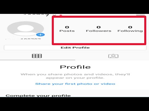 Fix Instagram 0 Posts 0 Following & 0 followers Problem | Not Showing Posts , Followers Instagram