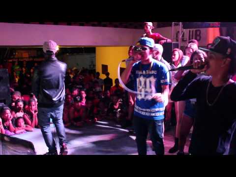 Beza Flow y albert06 jc la nevula interpretando aunque no estes en el seybo  a casa llena