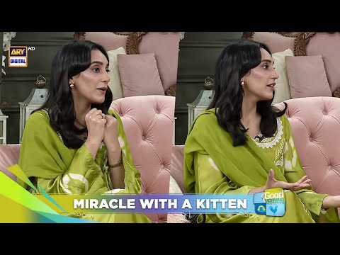 The Miracle That Saved the Kitten 🐱 | Nida Yasir | Good Morning Pakistan | ARY Digital