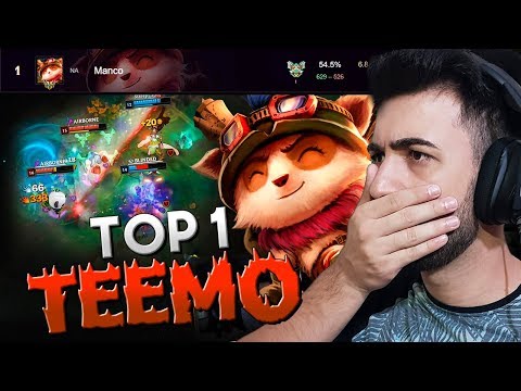 TOP 1 - ANÁLISE DO MELHOR TEEMO DO MUNDO! *O MLK É LISO D+* - RodiL
