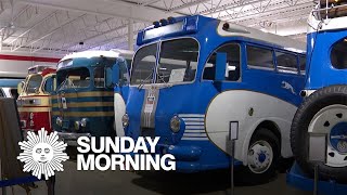 All aboard! at the Greyhound Bus Museum