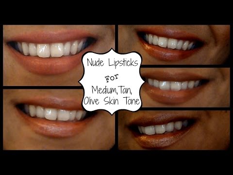 5 Drugstore Nude Lipsticks for Tan, Olive, Medium, Indian Skin Tones