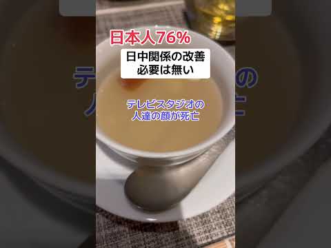 【朗報】日本有権者76%が日中関係改善は必要無いと回答