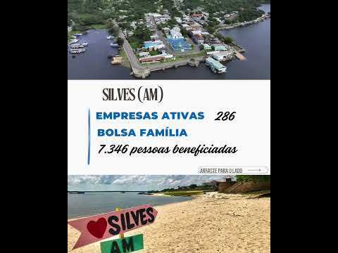 Cidades do Brasil - SILVES (AM) #silves  #amazonas  #cidadesbrasileiras  #geografia  #curiosidades
