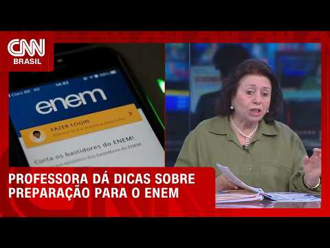 Enem 2026: como administrar o tempo da prova? Veja dicas | LIVE CNN