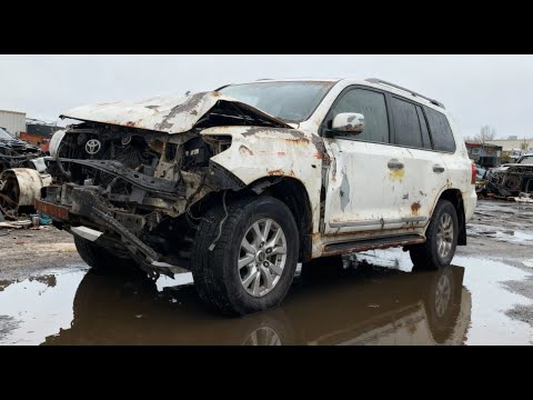 Thumbnail for FULL RESTORE TOYOTA LAND CRUISER – FROM CRASHED CAR TO LUXURY SUPERCAR. by Toyota Land Cruiser, Supercar, Toyota, Luxury car, Toyota Tj Cruiser, Car, Toyota FJ Cruiser, Vehicle, Toyota Land Cruiser Se