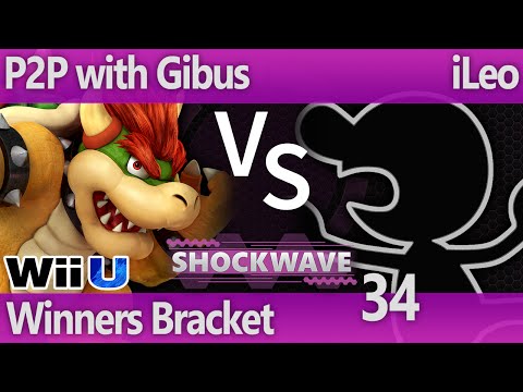 SW 34 Wii U - P2P with Gibus (Bowser, Charizard) vs iLeo (GnW) - Winners Bracket
