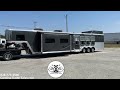 2019 Merhow 4 Horse Trailer | 18' LQ, Super Slide, Full Rear Tack, Side Load