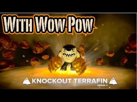 Skylanders Swap Force - Series 3 Knockout Terrafin - Brawler Path Guide with Wow Pow