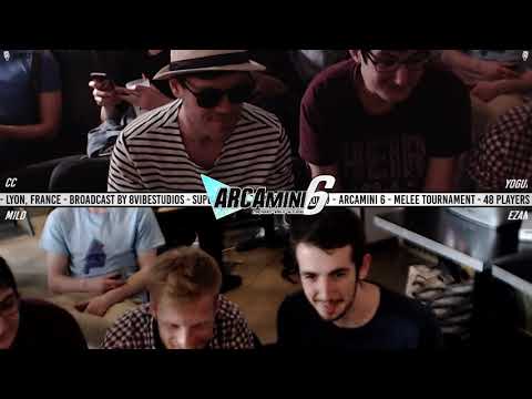 Arcamini 6 - CC & Yogui (GREEN) VS Milo & Ezan (RED) SSBM POOLS Teams - Smash Melee