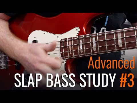 Advanced Slap Bass Study #3