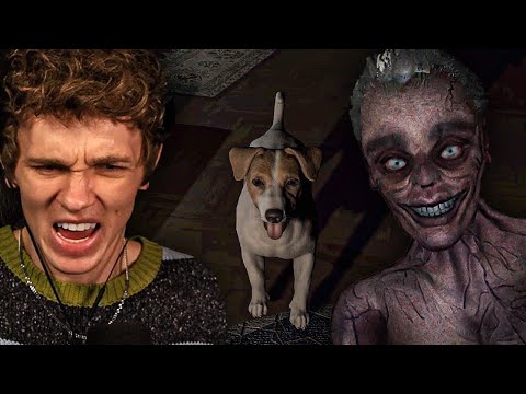 THIS SCARY A%$ SERIAL KILLER BROKE INTO MY HOUSE BUT I GOTTA SAVE MY DOG BEFORE WE GET OUT