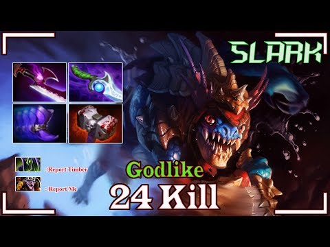 Miracle [Slark] Safelane EZ Game 24 Kill | Immortal Pro Gameplay - Dota 2 | Dota 2 Sroksre #Dota