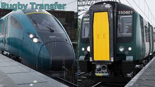 Rugby Transfer - West Coast Main Line Trent Valley - Class 807 & Class 350 - Train Sim World 6