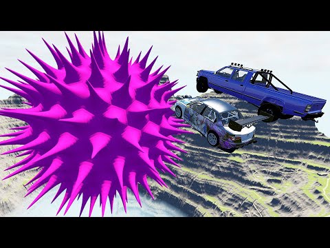 Epic Jumps Canyon With Coronavirus #11 - BeamNG Drive | Foolish Driver