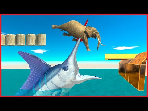 WHO CAN AVOID FALLEN FROM DEADLY TRAPS - Animal Revolt Battle Simulator