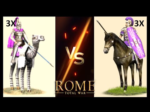 Who Will win? 3 x Cataphract Camels vs 3 x Late Roman Bodyguards